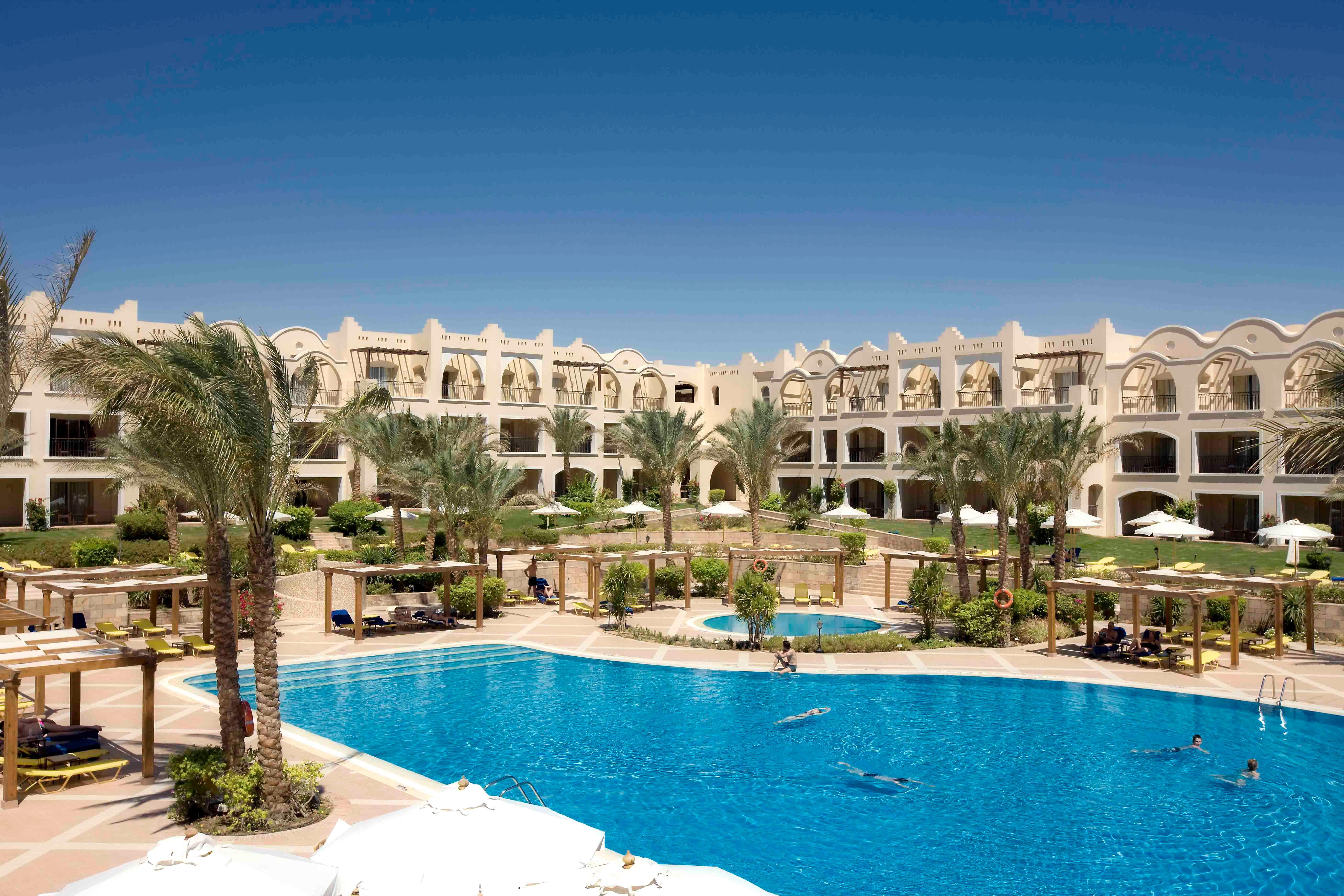 Jaz Makadi Star&Spa Hurghada Bagian luar foto