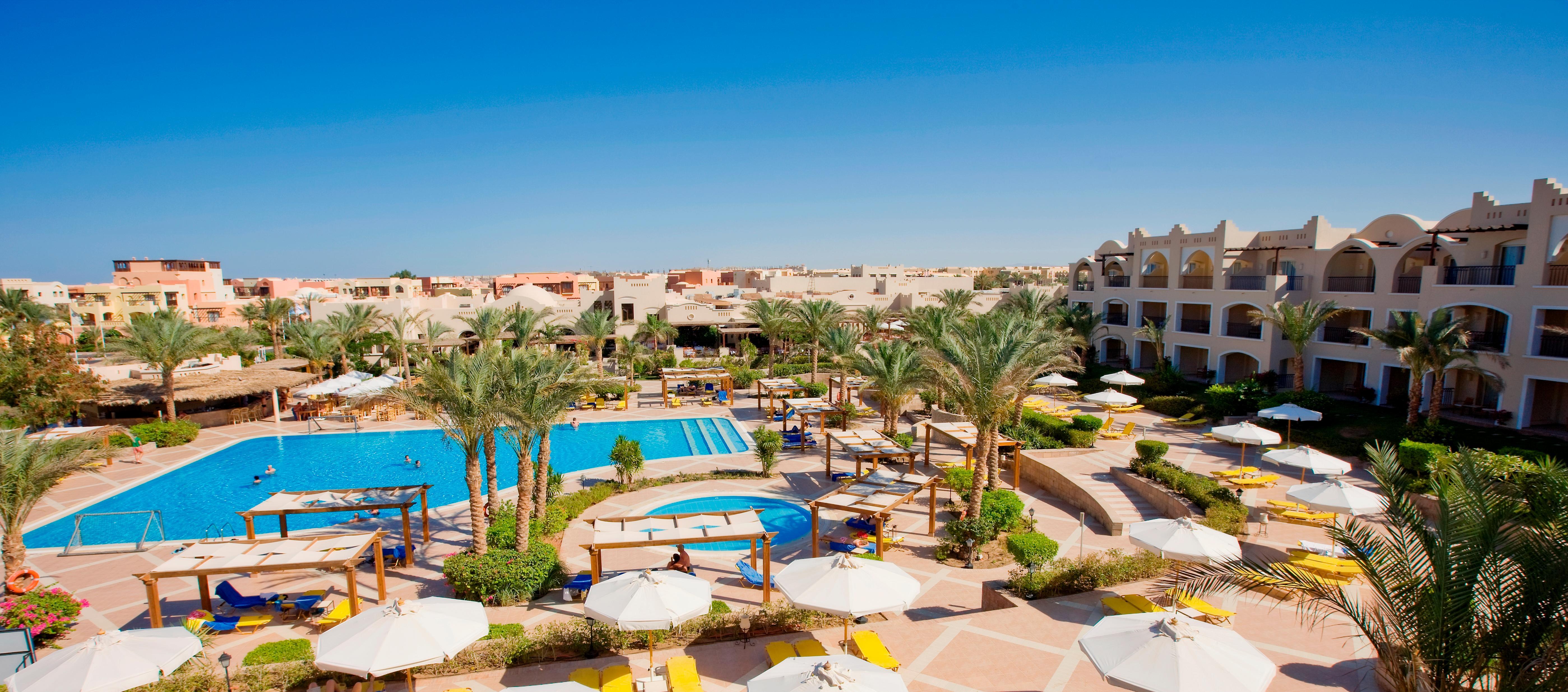 Jaz Makadi Star&Spa Hurghada Bagian luar foto