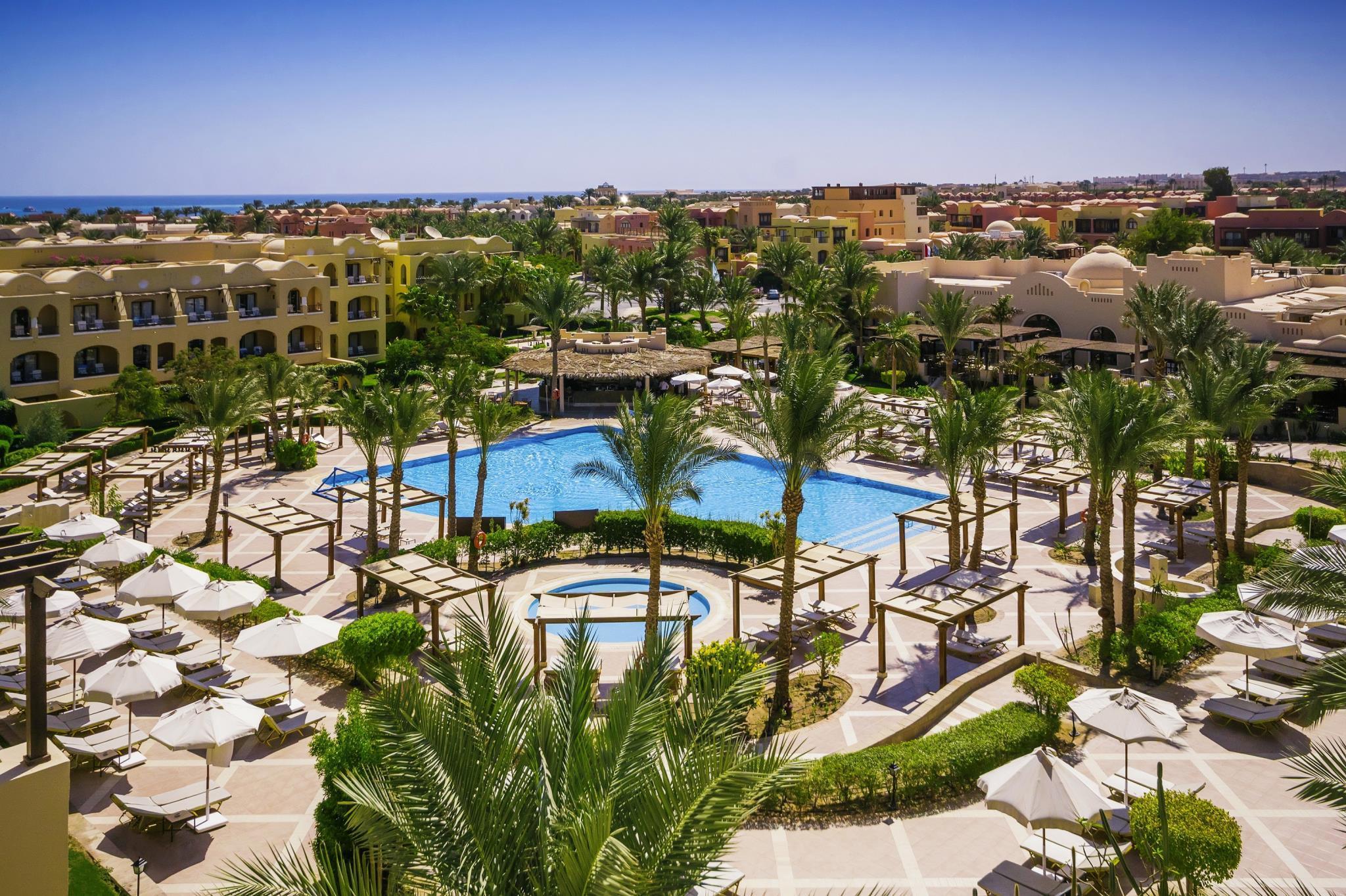 Jaz Makadi Star&Spa Hurghada Bagian luar foto